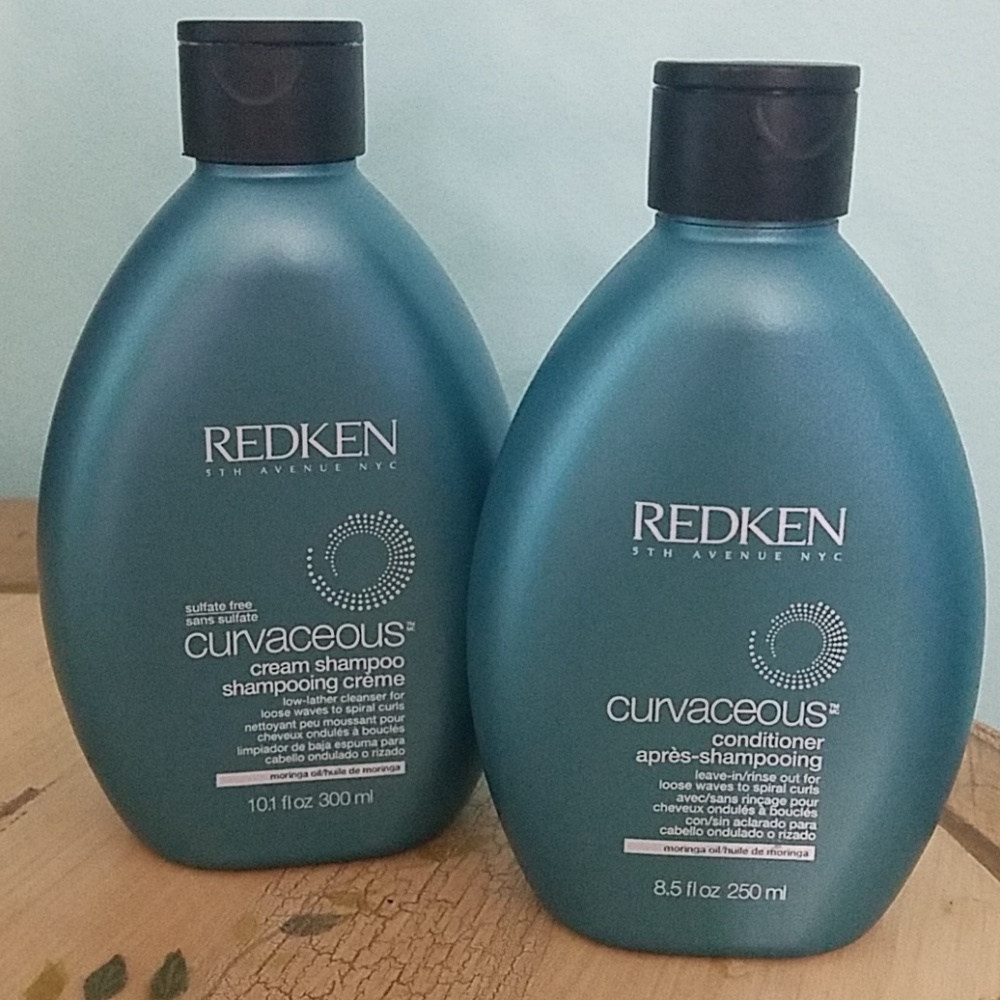 Redken Curvaceous shampoo and conditioner